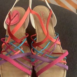 Skecher memory foam sandals